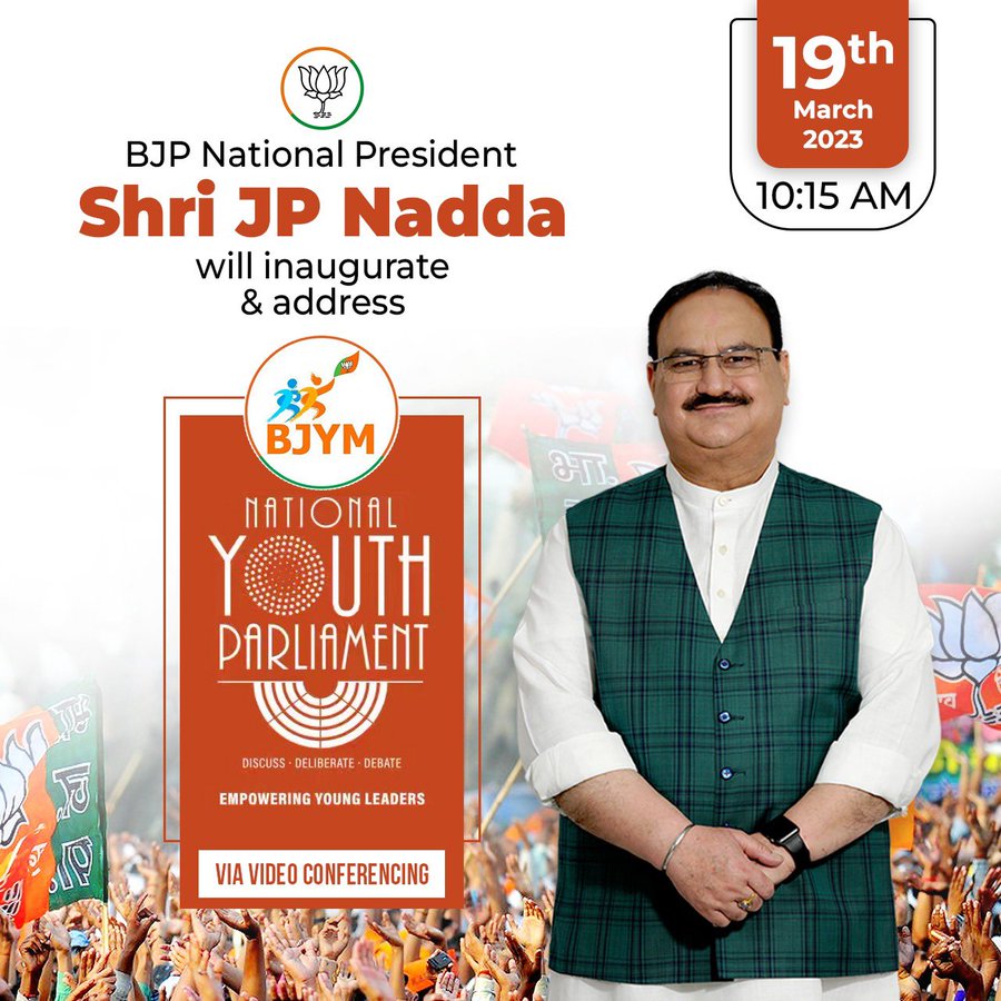 Bjp National President Shri Jp Nadda Will Virtually Inaugurate And