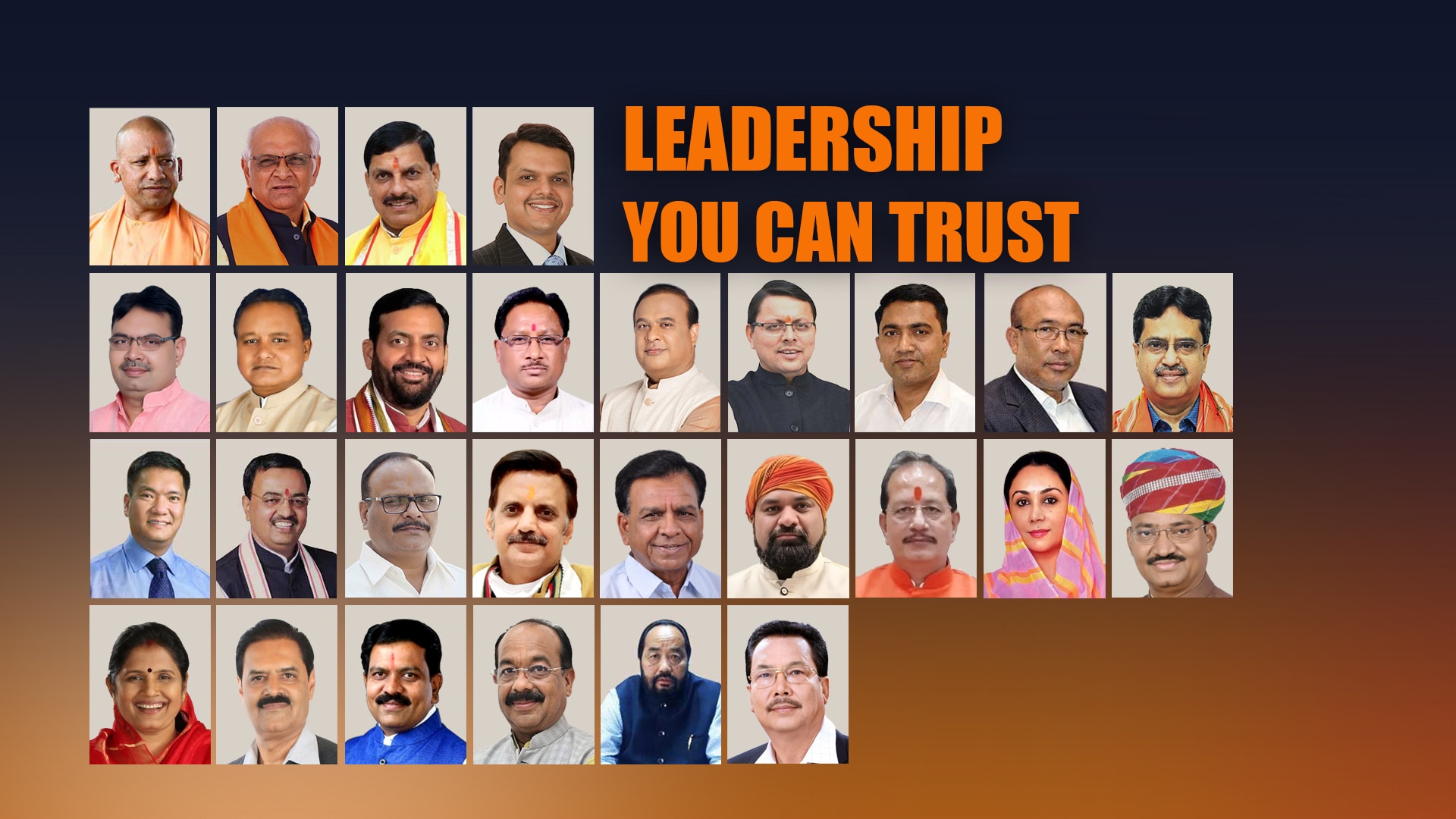 Leadership you can trust 