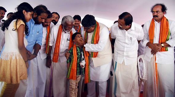 Photo : Shri Ravi Shankar Prasad Attended the protest cum fast (Upwas) meeting organised by Bharatiya Janata Party (BJP) Kerala in Thiruvananthpuram