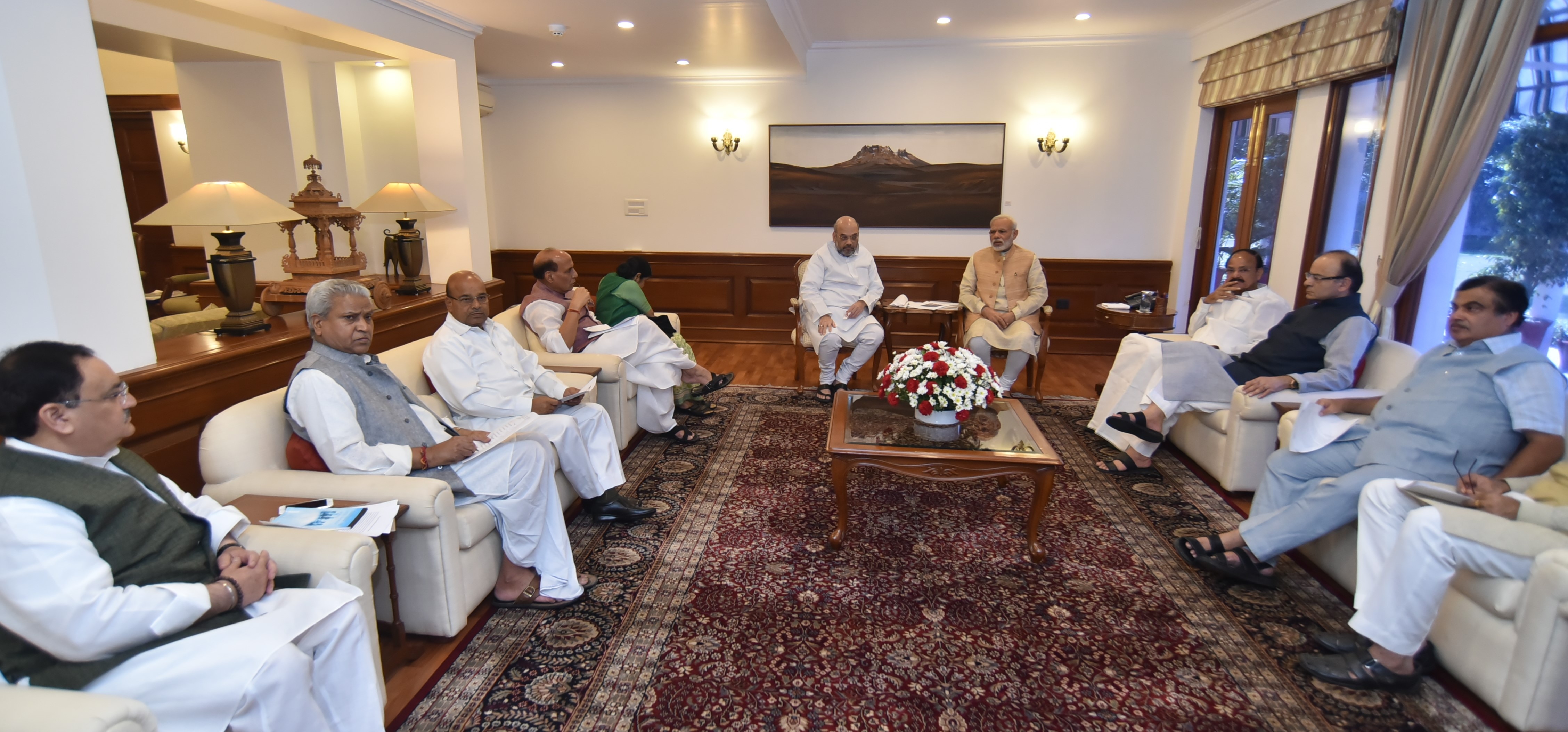 Photo : BJP Parliamentary Board Meeting at 7 RCR | Bharatiya Janata Party