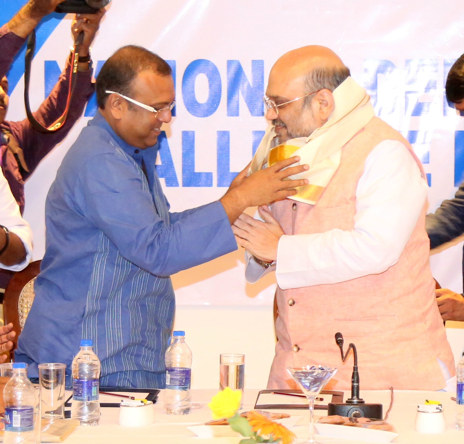 Photo : Meeting of NDA alliance of Kerala in Presence of BJP National President, Shri Amit Shah in Kozhikode (Kerala)