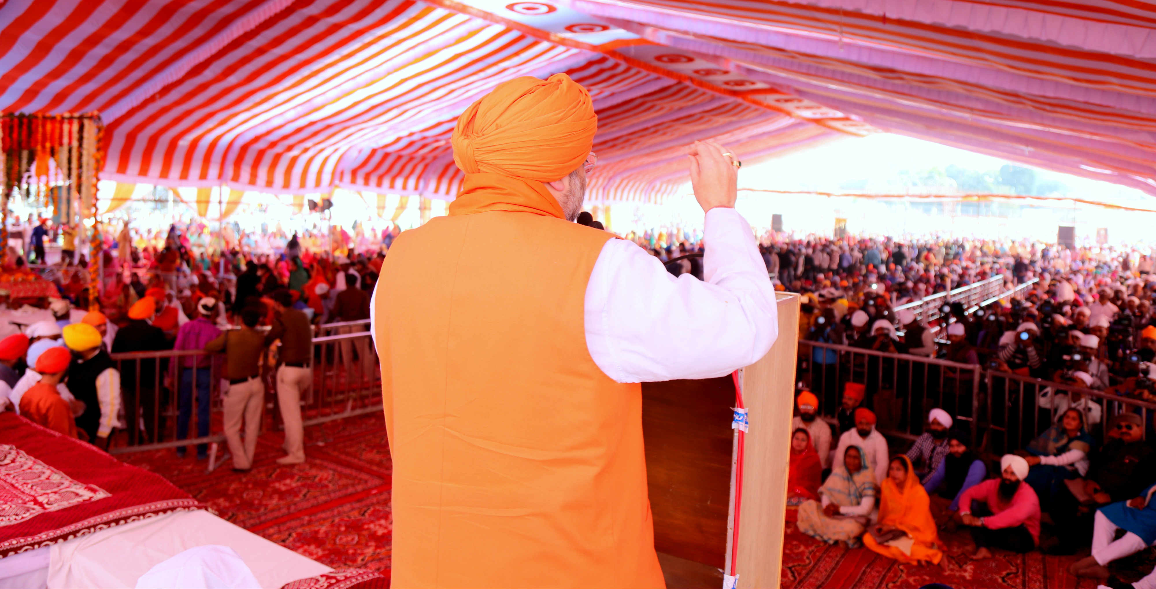 Salient points of speech by BJP National President, Shri Amit Shah addressing a public program on 350th Prakash Utsav of Shri Guru Gobind Singh in Jabalpur, Madhya Pradesh