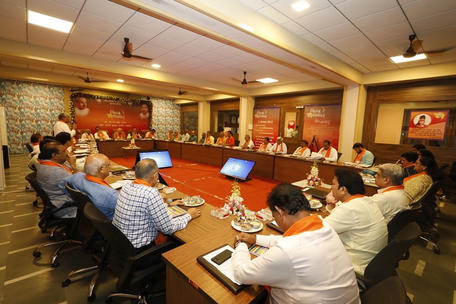 Photographs : Chintan Shivir of BJP Gujarat unit chaired by BJP National President Shri Amit Shah in Ahmedabad