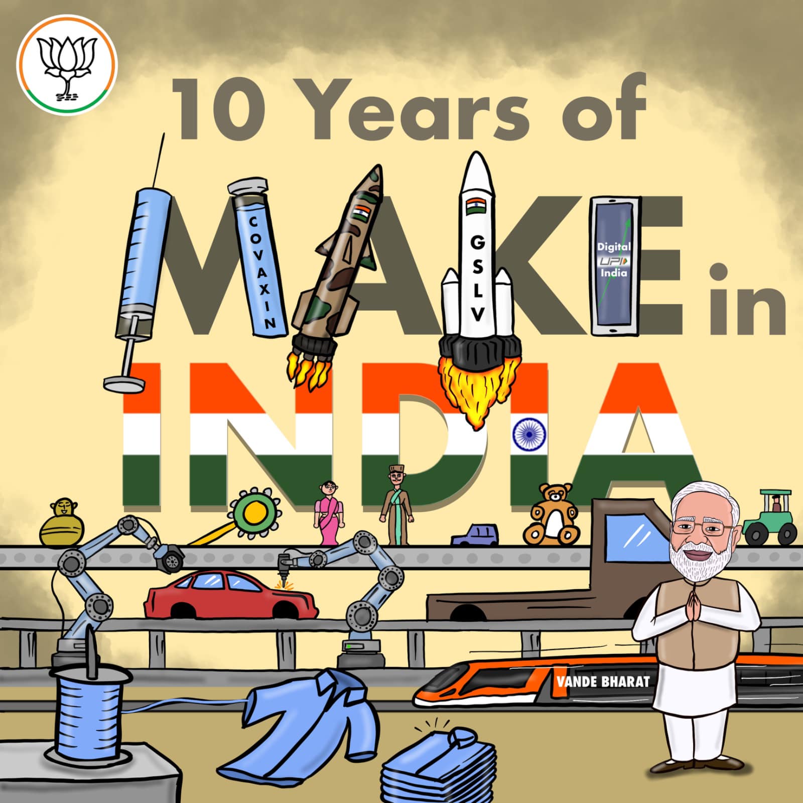 In today's day and age, everyone wants to Make in India!