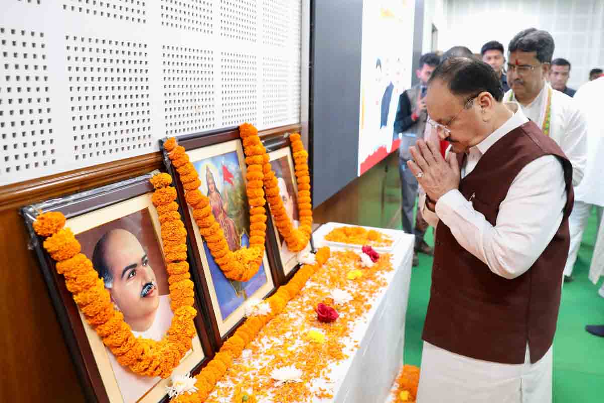 Hon'ble BJP National President Shri J.P. Nadda chaired BJP State Office Bearers Meeting in Agartala (Tripura)