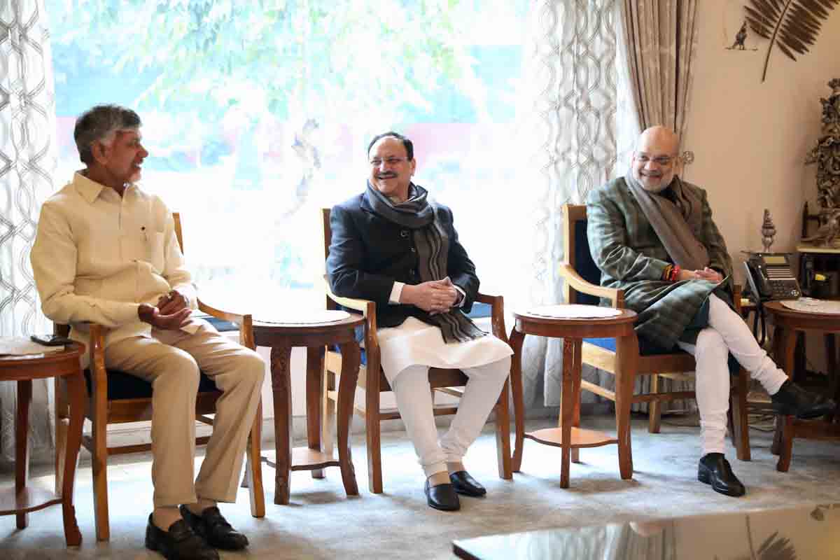 Hon'ble BJP National President Shri J.P. Nadda attended the NDA Leaders Meeting in New Delhi