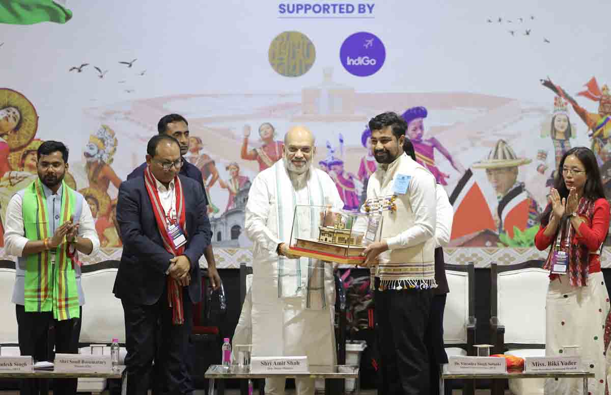 Hon'ble Union Home Minister & Minister of Cooperation Shri Amit Shah while addressing at the North-East Students’ & Youth Parliament proreamme, organized under the Student Experience in Inter-State Living (SEIL) in New Delhi