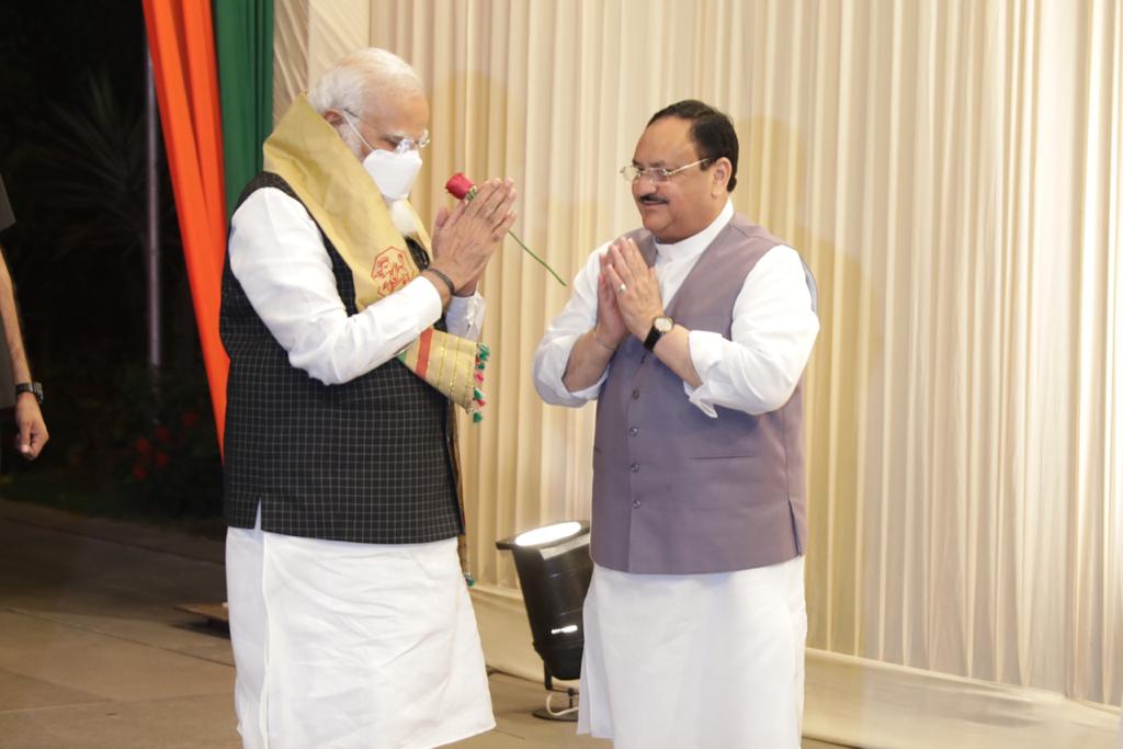 Photographs : BJP Central Election Committee Meeting at BJP HQ, 6A DDU Marg, New Delhi