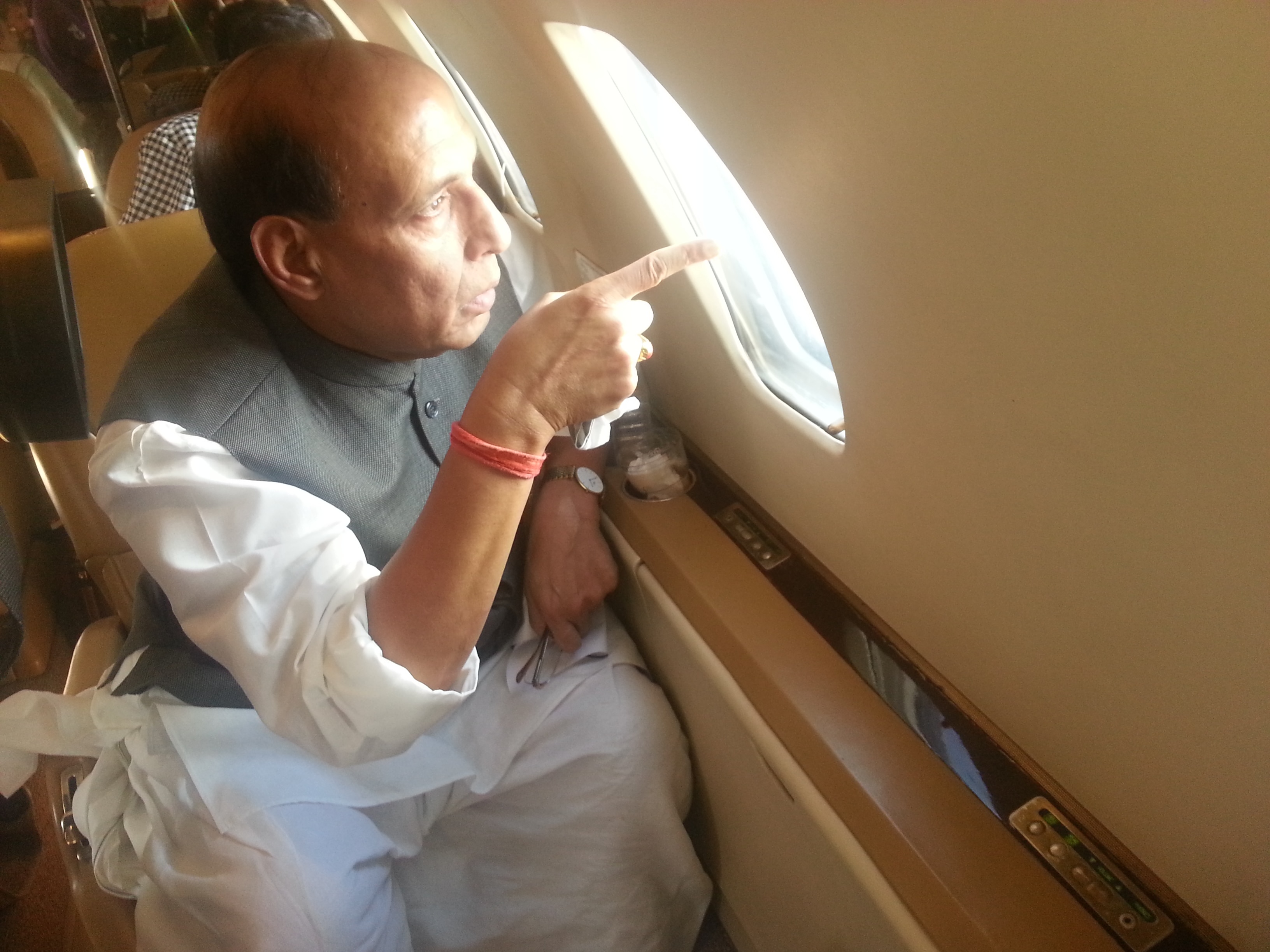 BJP National President Shri Rajnath Singh regarding visit to flood affected areas in Uttarakhand on June 20, 2013 