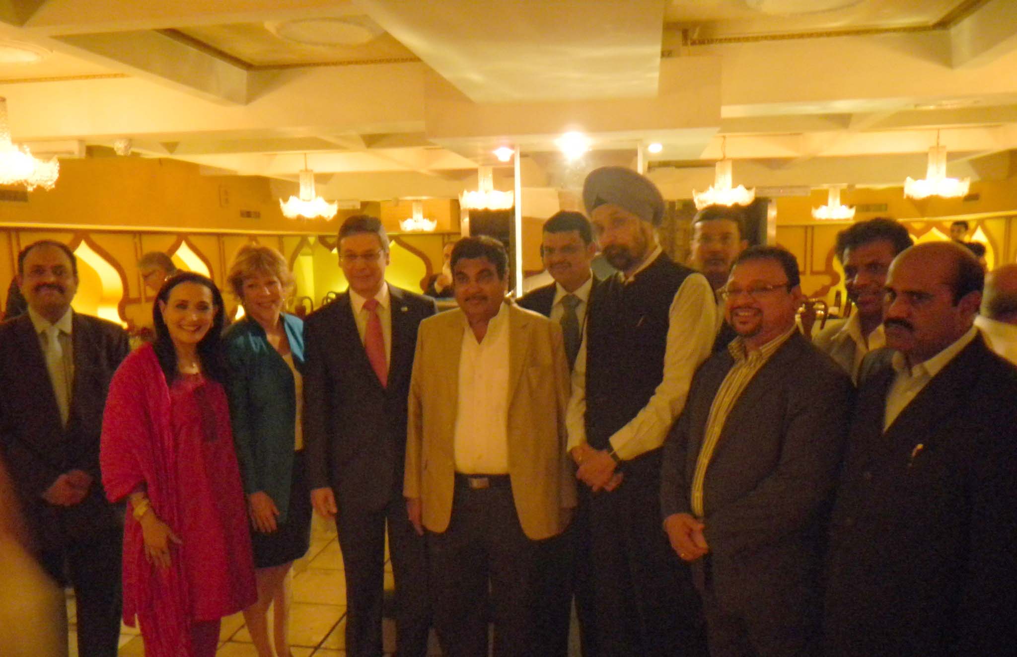 BJP National President, Shri Nitin Gadkari with Dy. Foreign Minister of Israel Mr. Danny Ayalon during his visit to Israel on May 22, 2012