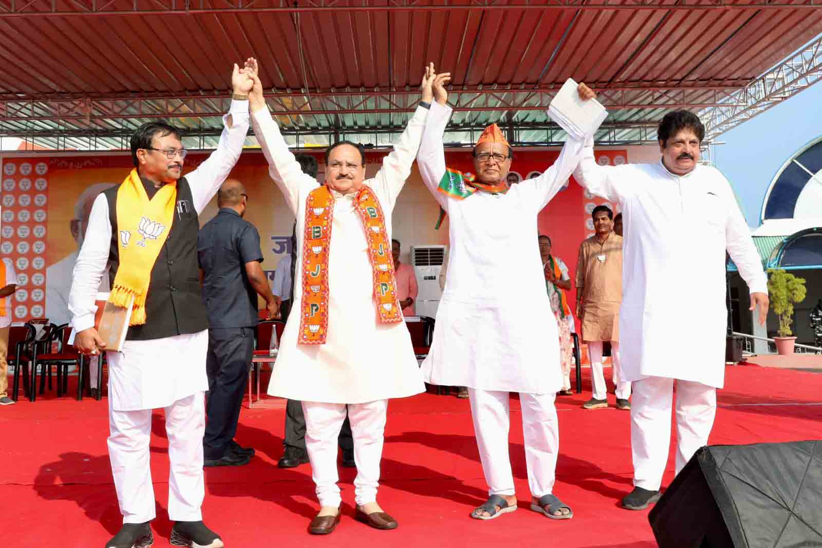 Hon’ble BJP National President Shri Jagat Prakash Nadda while ...