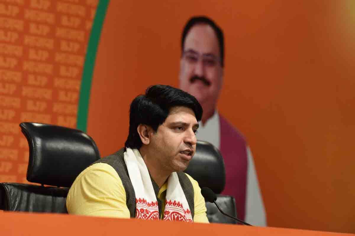 Press conference of BJP National Spokesperson Shri Shehzad Poonawalla ...