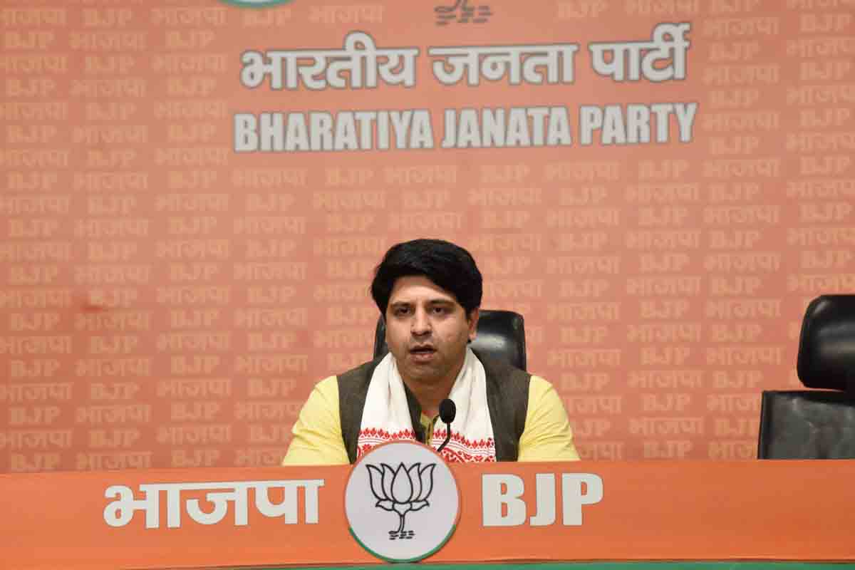 Press conference of BJP National Spokesperson Shri Shehzad Poonawalla ...