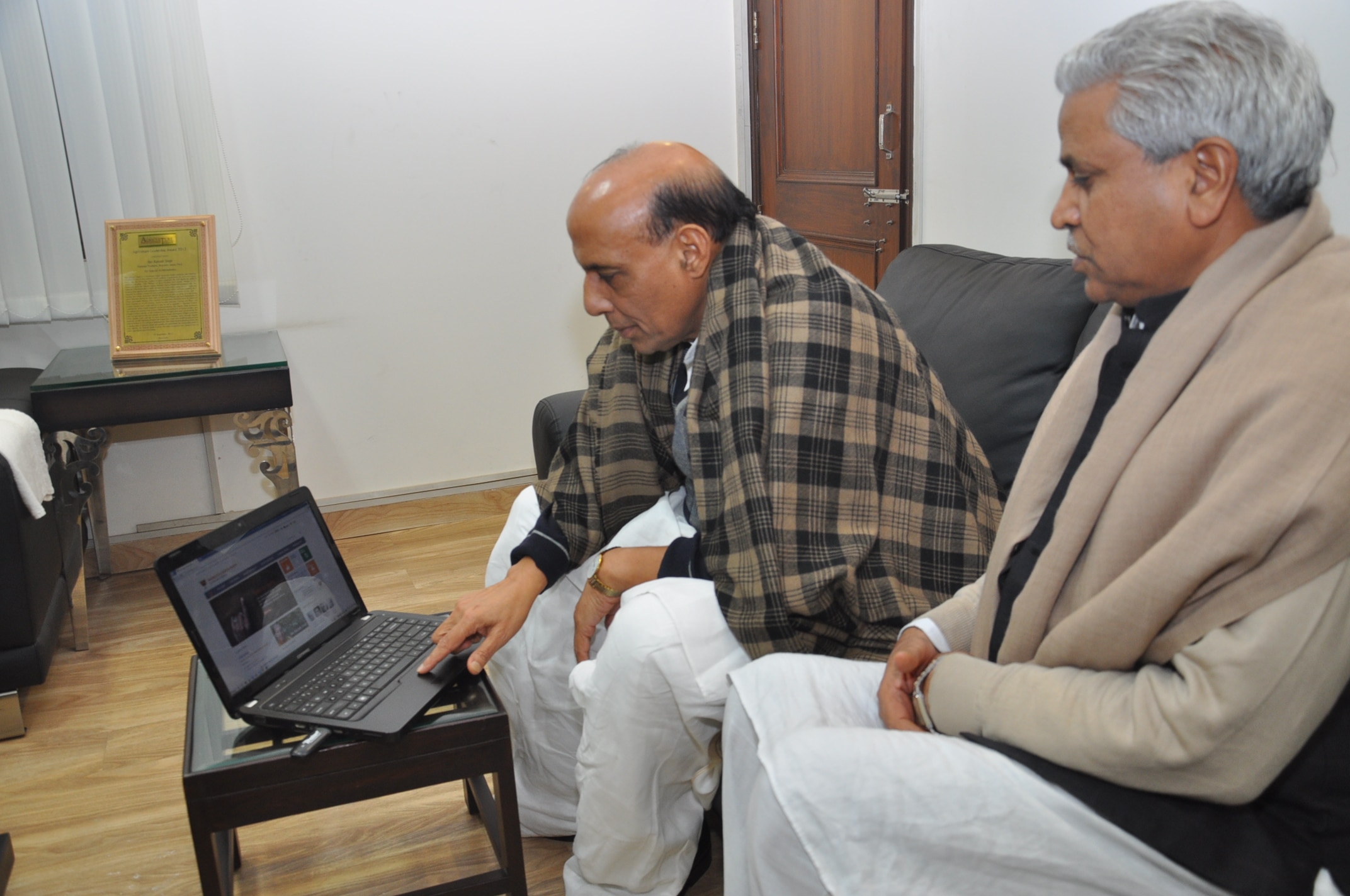 BJP President, Shri Rajnath Singh released a mobile based application for easy voter registration of first time voters on January 25, 2014 