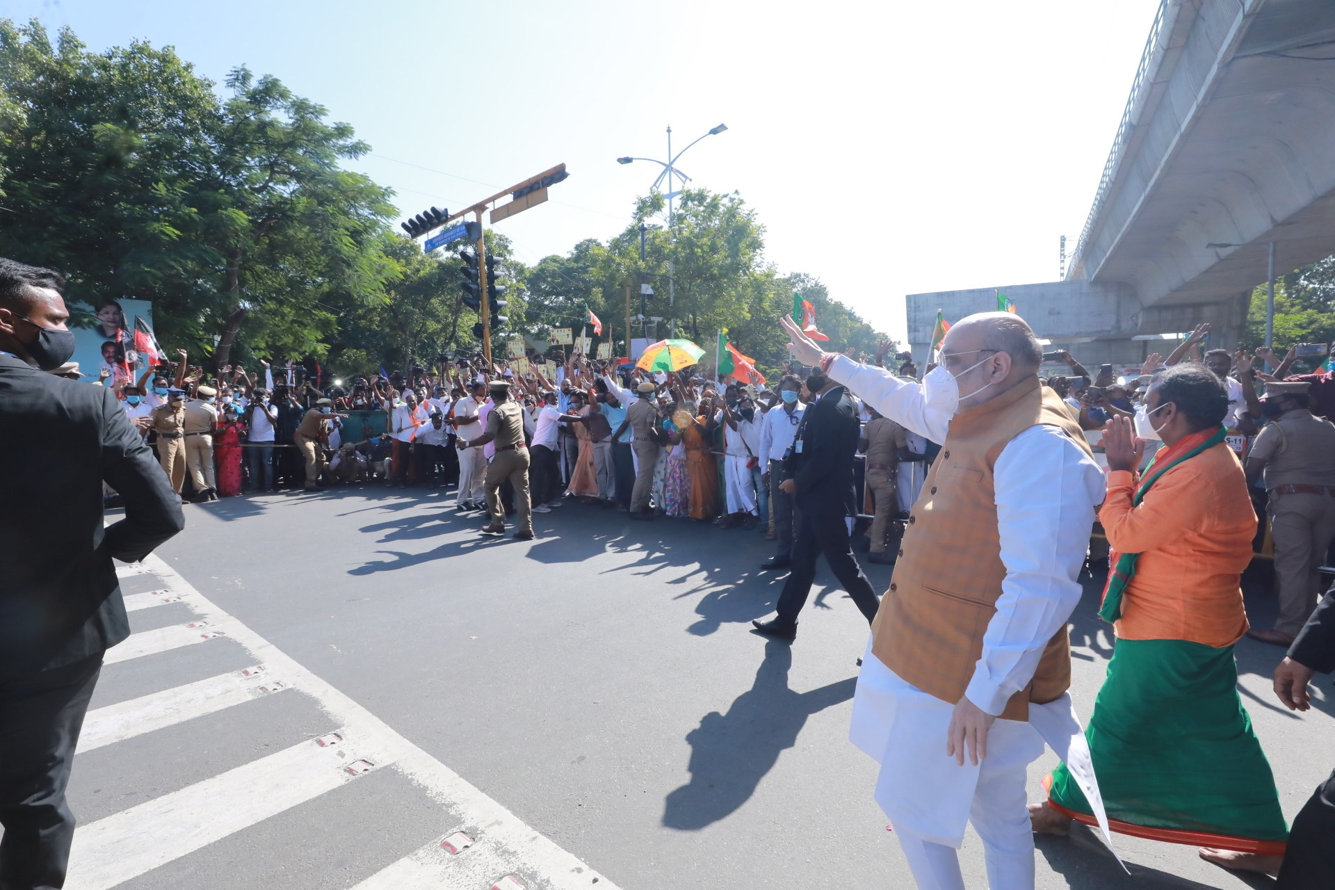 Photographs : Senior Bjp Leader And Hon'ble Union Home Minister Shri 