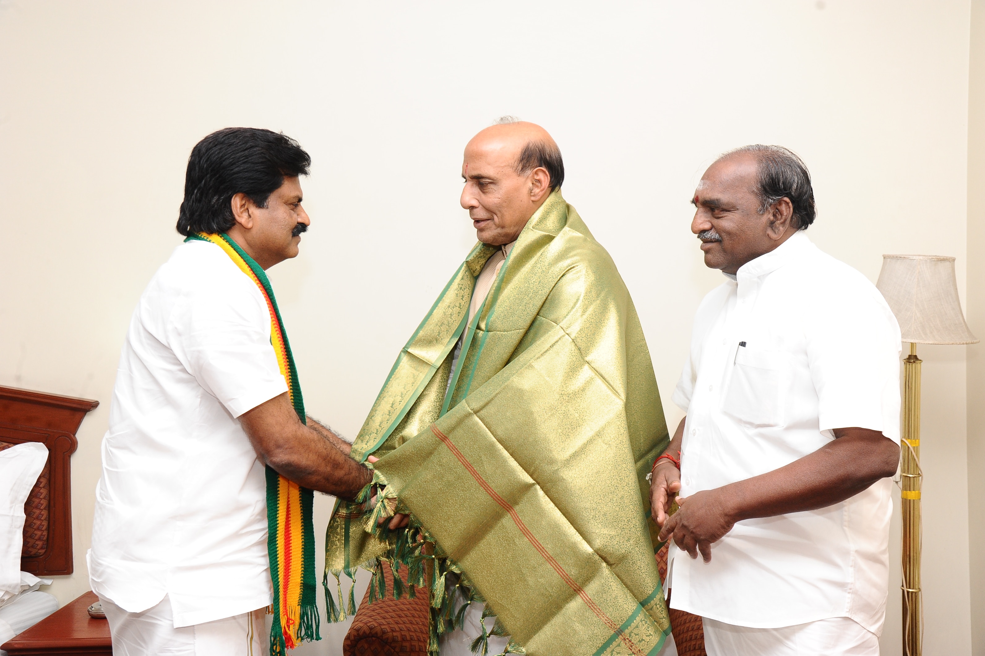 Shri Rajnath Singh ji on declaration of BJP alliance in Tamil Nadu on March 20, 2014